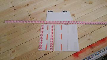 Machines d'application d'adh&eacute;sif, exemple d'application