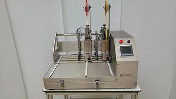 Machines d'application d'adh&eacute;sif, t&ecirc;tes multiples