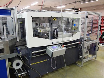 Machine de conditionnement,, mise en sachet.