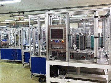 Machine de conditionnement, pr&eacute;paration et mise en boite.