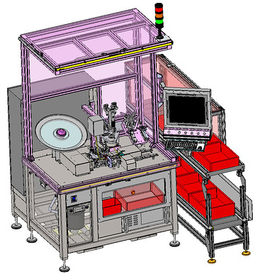 Ligne d'assemblage injecteurs