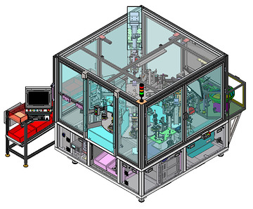 Ligne d'assemblage injecteurs, vissage