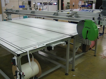 Assemblage et pr&eacute;paration 2 morceaux, table manuelle