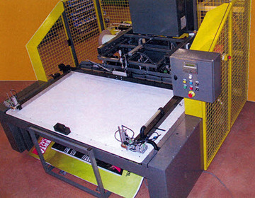 Machine de zippage d'affiches 2 m&sup2;, automatique, &agrave; tambour