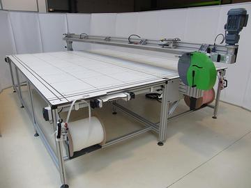 Table manuelle d'assemblage et pr&eacute;paration d'affiches 2 morceaux