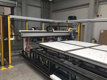 Machine d'assemblage et pr&eacute;paration afiiches 4 morceaux semi automatique (9m&sup2;) 3