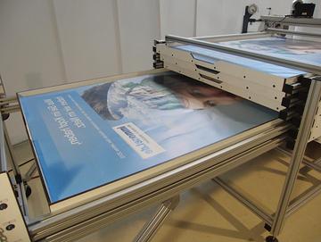 Machine d'assemblage de trains d'affiches 2 m&sup2; Vend&ocirc;me One manuelle v1 (stockage)