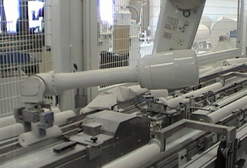 Conditionnement bande platr&eacute;e