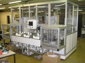 Ligne d'assemblage phare