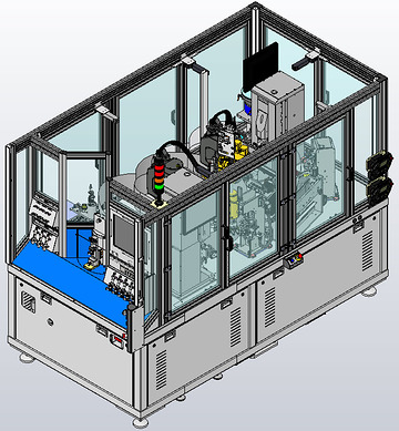 1 Assemblage pion ressort