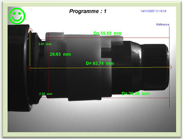 Divers contr&ocirc;les dimensionnels