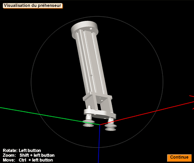 Caire - dévracage 3D - Préhenseur par Fichier CAD